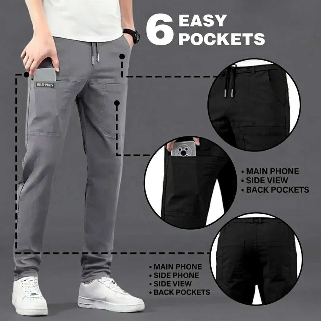 Ultra Stretch Lightweight Breathable Cargo Trousers - 70% OFF TODAY + Free Shipping
