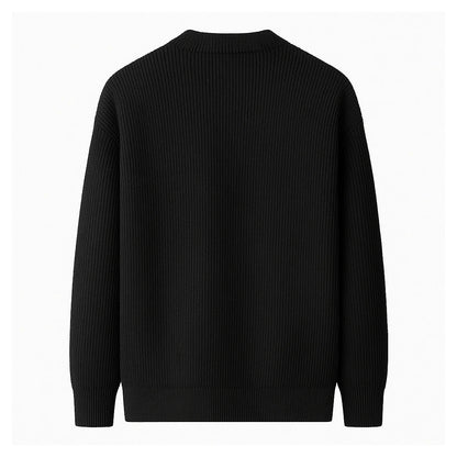 UrbanEase Knit Crew Sweater – Effortless Warmth & Modern Simplicity